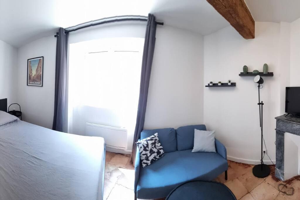 Appartement Studio Proche Capitole - Terrasse - Wifi - Tv à Toulouse Extérieur photo